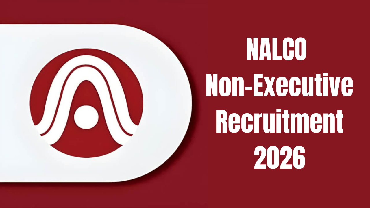NALCO Non-Executive Recruitment 2026